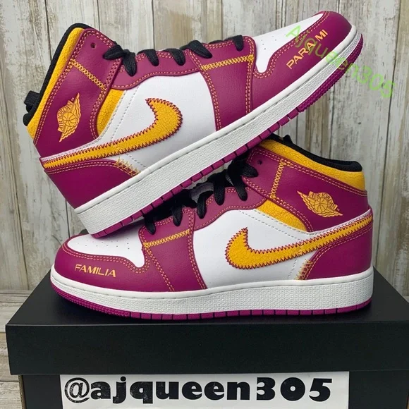 Air Jordan 1 Mid GS Dia De Muertos - Picture 2 of 6
